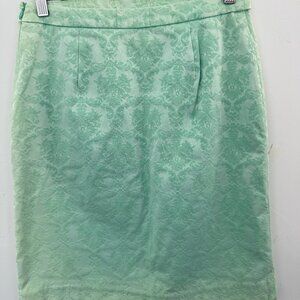 🌿 Moulinette Soeurs Mint Green Skirt – Size 4 – Anthropologie
